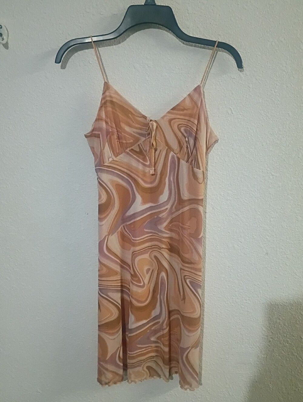 PREOWNED No Comment Spaghetti Strap Dressq